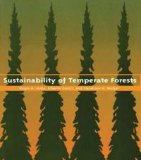 Kirjan kansi "Sustainability of Temperate Forests"