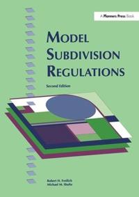 Bokomslag för "Model Subdivision Regulations"