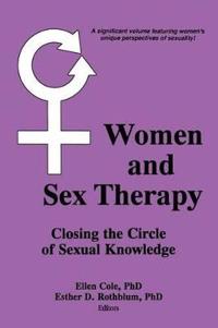Kirjan kansi "Women and Sex Therapy"