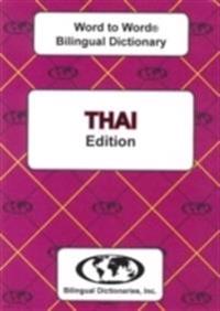 English-ThaiThai-English Word-to-Word Bilingual Dictionary