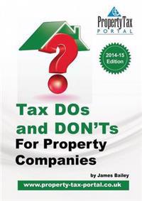 Tax DOS and Don'ts for Property Companies