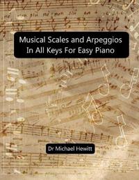 Musical Scales and Arpeggios in All Keys for Easy Piano