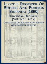Lloyd's Register of British and Foreign Shipping [1890]