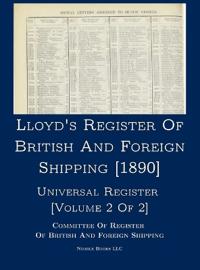 Lloyd's Register of British and Foreign Shipping [1890]