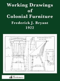 Working Drawings Of Colonial Furniture