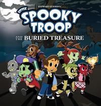 Bokomslag for "Little Spooky Troop And The Buried Treasure"