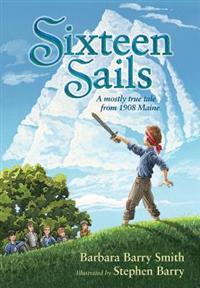 Kirjan kansi "Sixteen Sails"