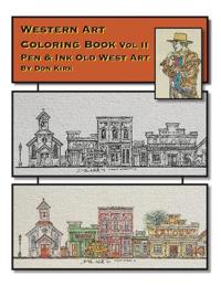 Western Art Coloring Book