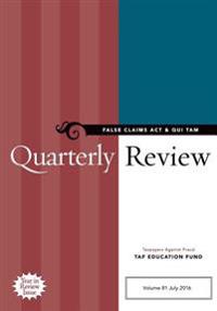 False Claims ACT & Qui Tam Quarterly Review