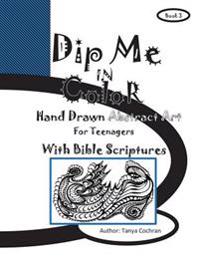 Bokomslag för "Dip Me in Color: Hand Drawn Abstract Art for Teenagers"