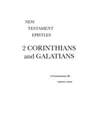 2 Corinthians and Galatians