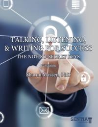 Talking, Listening, & Writing for Success