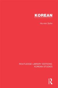 Routledge Library Editions: Korean Studies