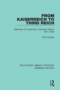 Routledge Library Editions: German History