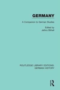 Routledge Library Editions: German History