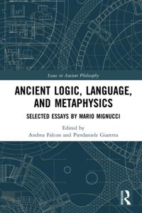 Issues in Ancient Philosophy