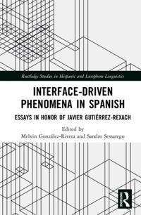Routledge Studies in Hispanic and Lusophone Linguistics