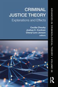 Advances in Criminological Theory
