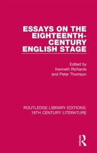Routledge Library Editions: 18th Century Literature