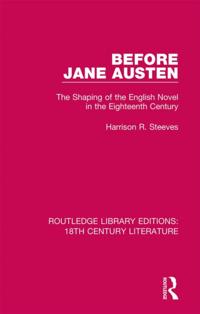 Routledge Library Editions: 18th Century Literature