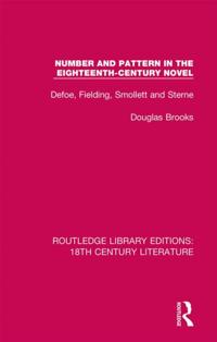 Routledge Library Editions: 18th Century Literature