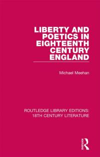 Routledge Library Editions: 18th Century Literature