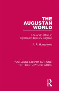 Routledge Library Editions: 18th Century Literature