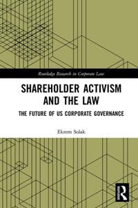 Routledge Research in Corporate Law