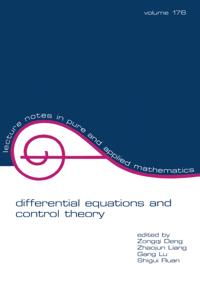 Lecture Notes in Pure and Applied Mathematics