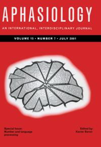 Special Issues of Aphasiology