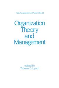 Public Administration and Public Policy