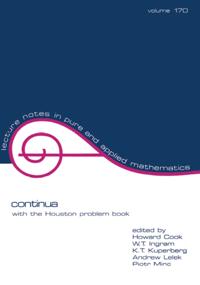Lecture Notes in Pure and Applied Mathematics