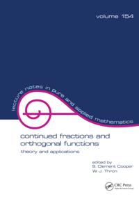 Lecture Notes in Pure and Applied Mathematics