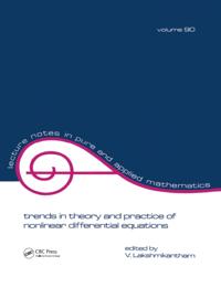 Lecture Notes in Pure and Applied Mathematics