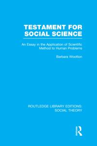 Routledge Library Editions: Social Theory