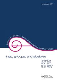 Lecture Notes in Pure and Applied Mathematics