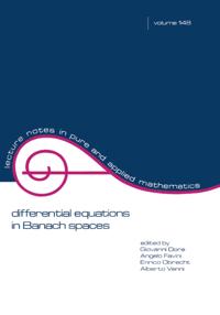 Lecture Notes in Pure and Applied Mathematics