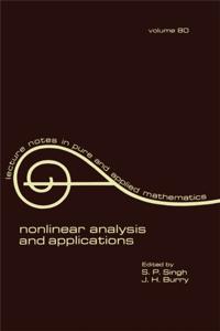 Lecture Notes in Pure and Applied Mathematics