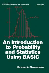 Statistics: A Series of Textbooks and Monographs