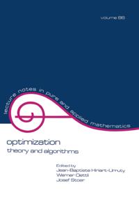 Lecture Notes in Pure and Applied Mathematics