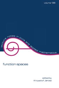 Lecture Notes in Pure and Applied Mathematics