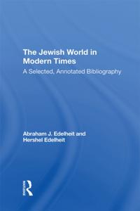 Jewish World In Modern Times