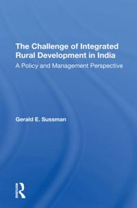 Challenge Of Integrated Rural Development In India