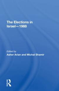 Elections In Israel--1988
