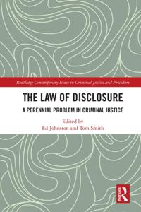 Routledge Contemporary Issues in Criminal Justice and Procedure