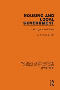 Routledge Library Editions: Housing Policy and Home Ownership