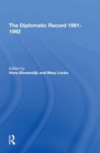 Diplomatic Record 19911992