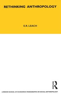 LSE Monographs on Social Anthropology
