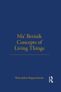 Ma' Betisek Concepts of Living Things