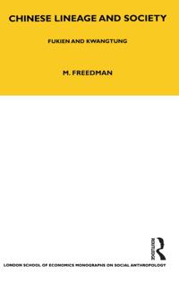 LSE Monographs on Social Anthropology